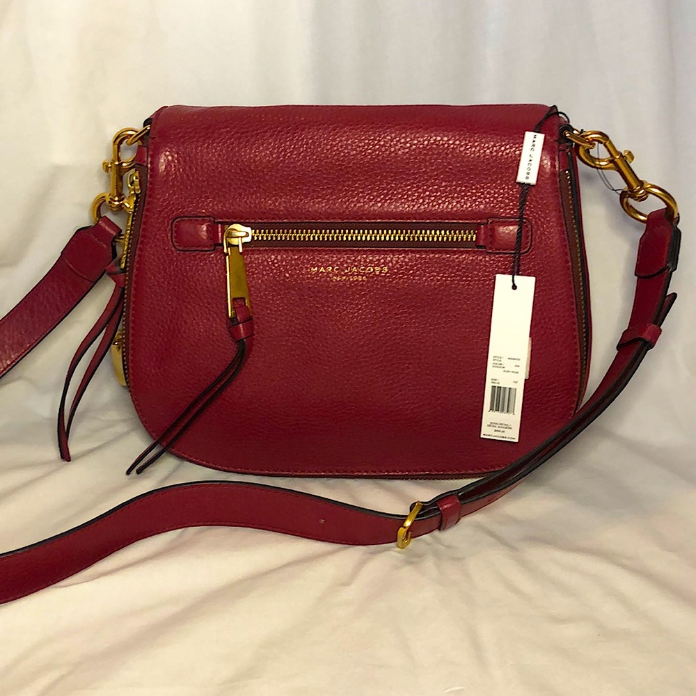 Marc Jacobs large saddle bag purse.
